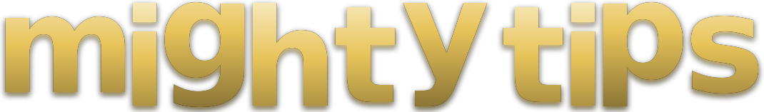 mighty tips logo